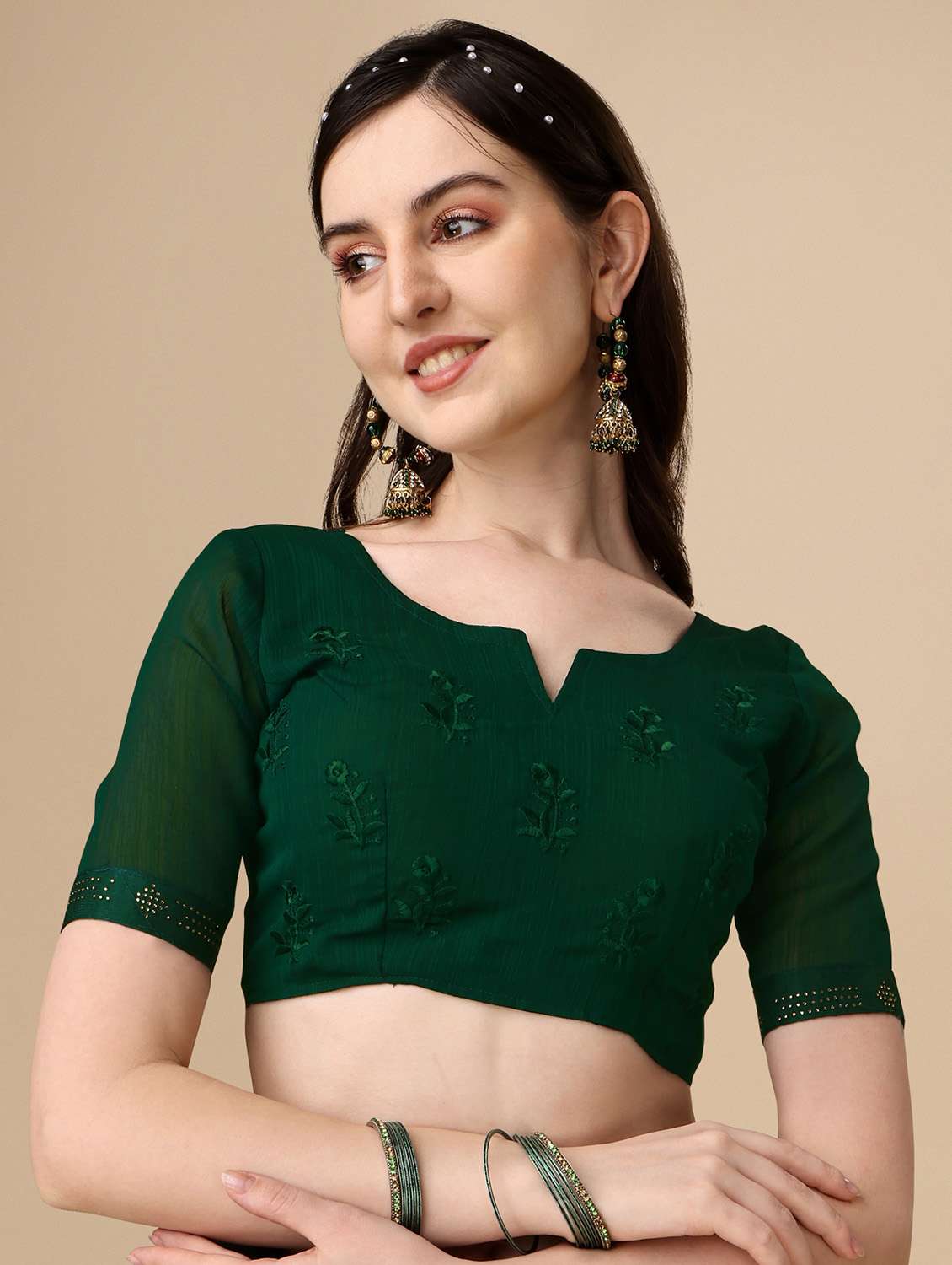 women's embroidered saree - 19967981 -  Standard Image - 4