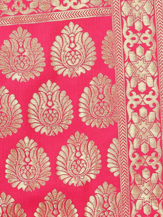 banarasi lehenga choli with dupatta set - 19970366 -  Standard Image - 4