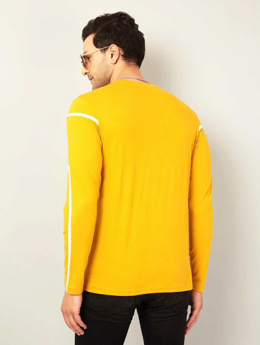 round neck striped regular t-shirt - 19971510 - Standard Image - 1