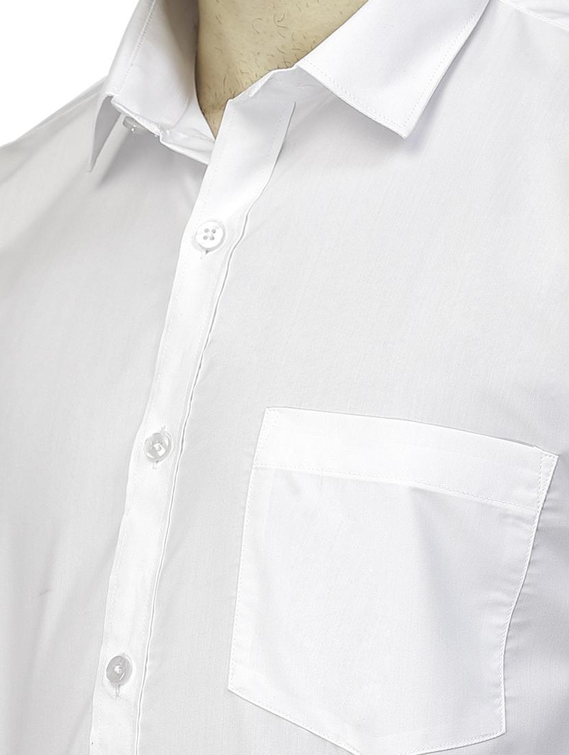 mens solids formal shirt - 19971605 - Standard Image - 4