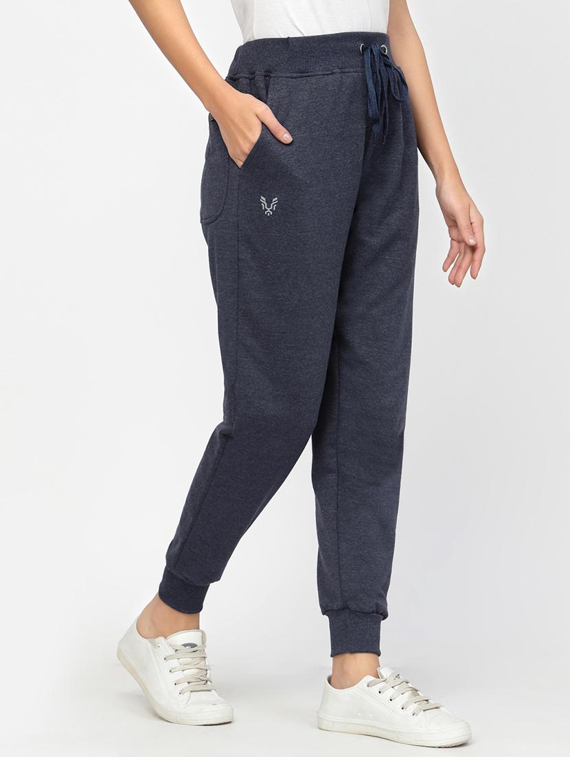 navy blue cotton joggers - 19971971 - Zoom Image - 0