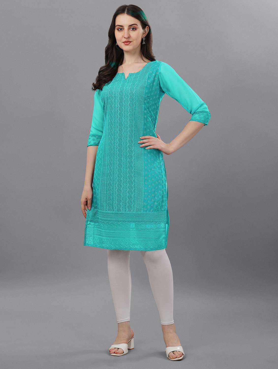 women's straight kurta