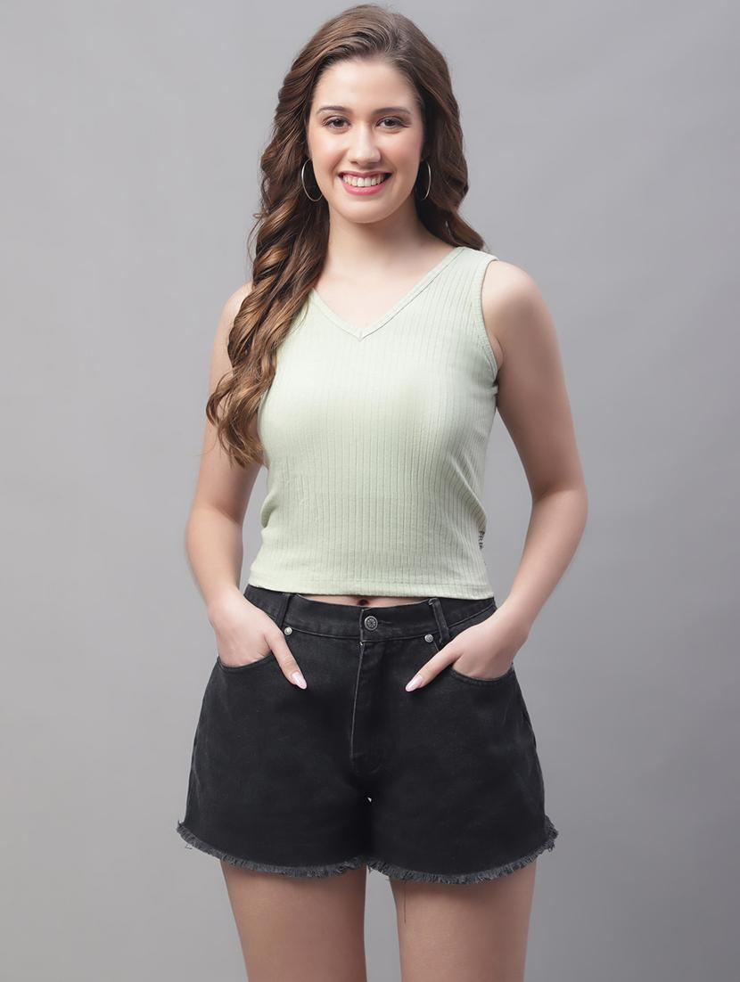 pack of 2 sleeveless crop tops - 19974417 -  Standard Image - 1
