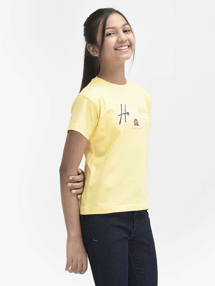 round neck printed regular tee - 19975785 -  Standard Image - 1