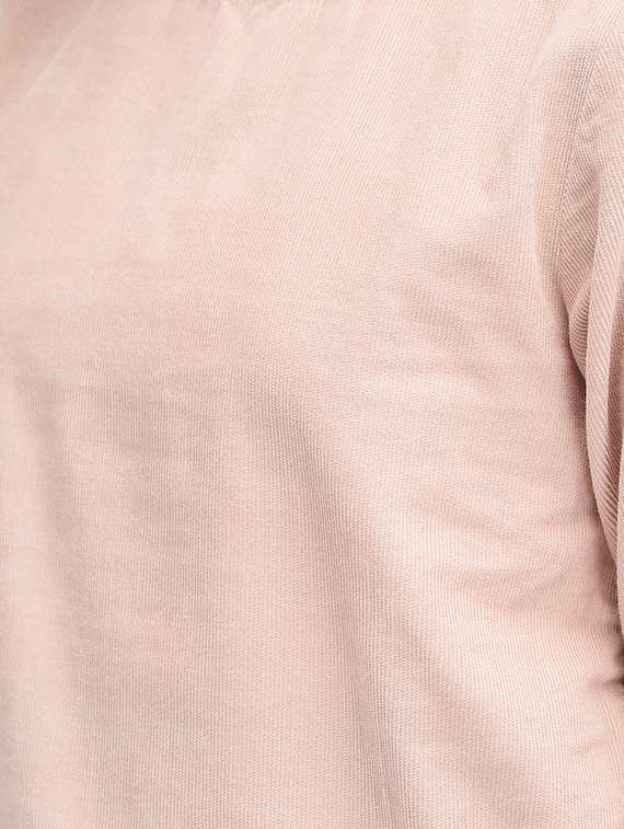 Girls Solid Rosewater Pink Casual Top - 19975787 -  Standard Image - 4