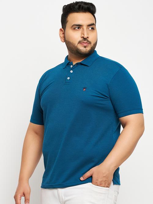 men's solid cotton polo t-shirt - 19977028 -  Standard Image - 0