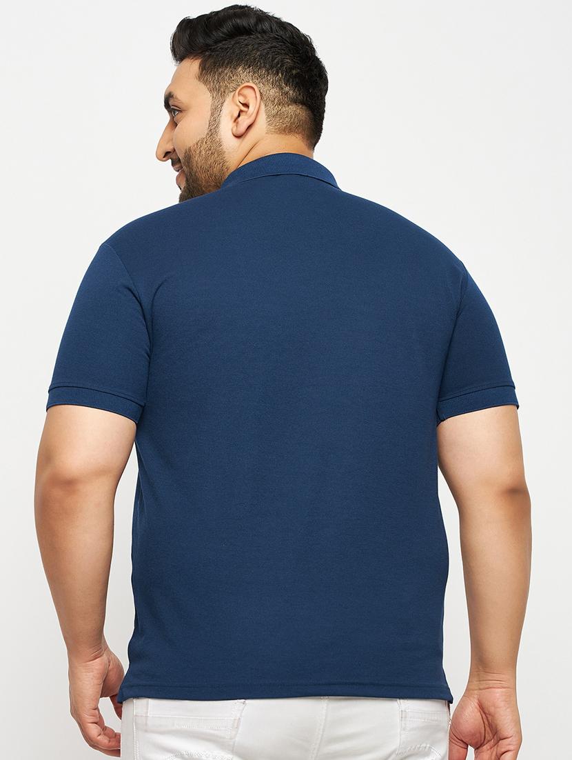 men's solid cotton polo t-shirt - 19977029 - Standard Image - 1