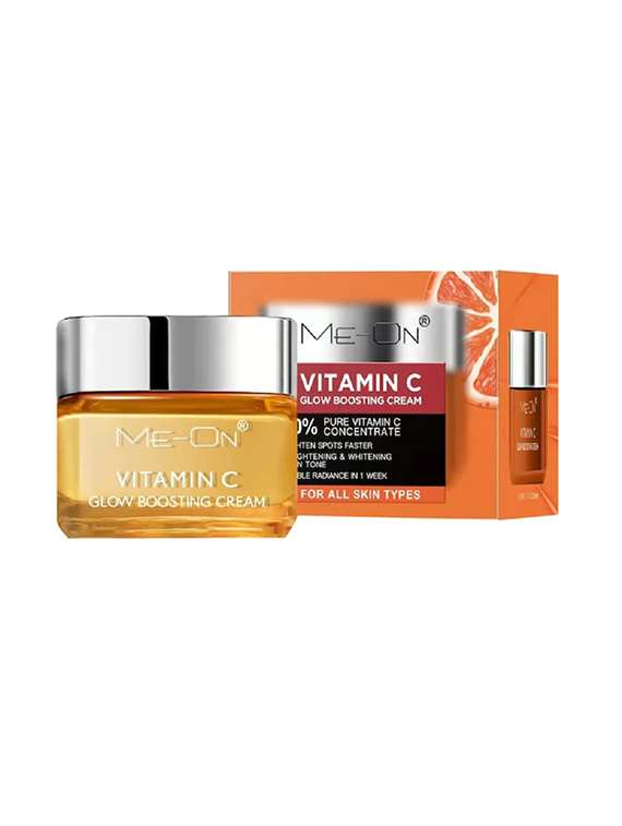 me-on vitamin c glow boosting cream
