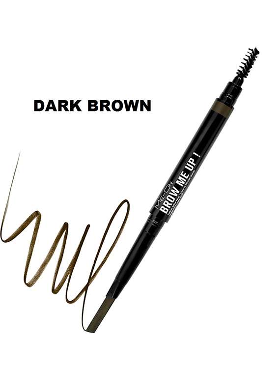 me-on brow me up eyebrow definer pencil-dark brown
