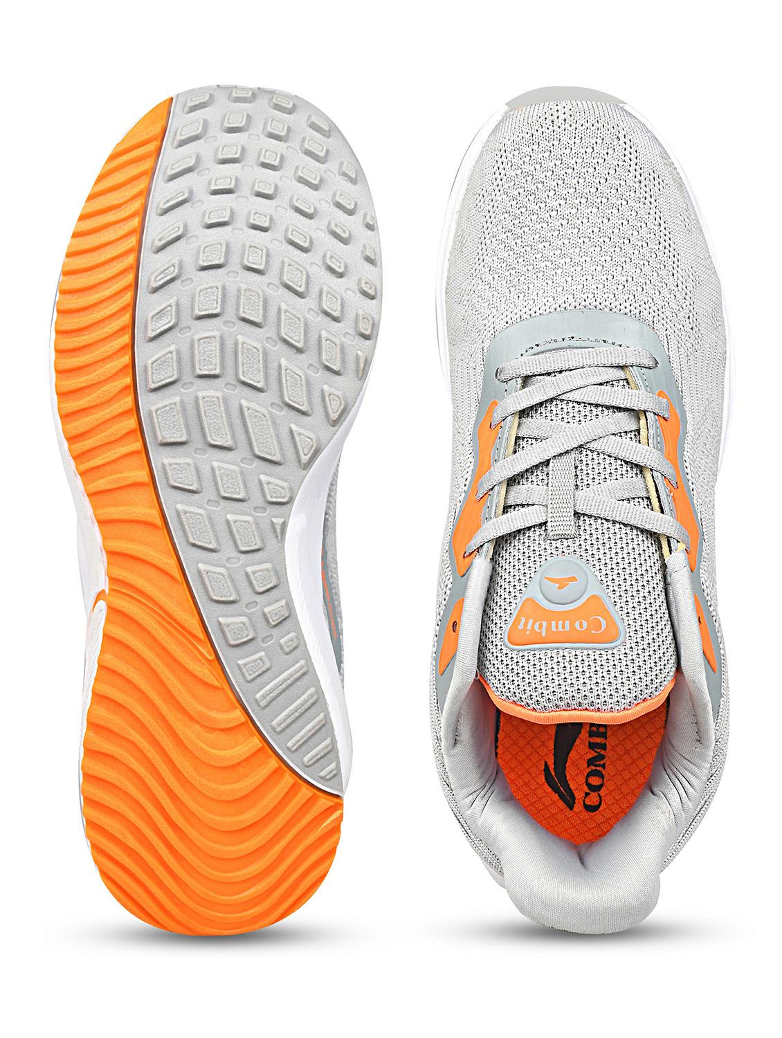 grey mesh lace up sport shoe - 19977245 - Standard Image - 4