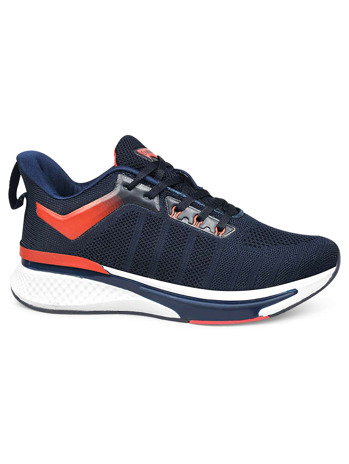 navy mesh lace up sport shoe - 19977268 -  Standard Image - 1