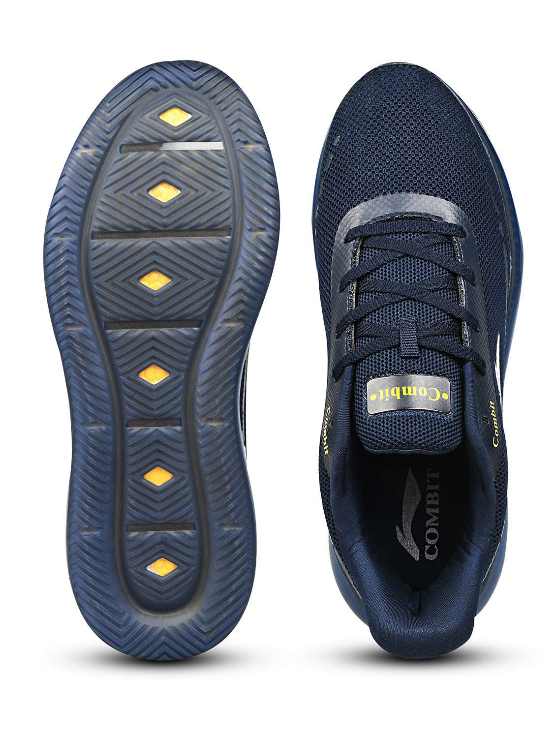 navy mesh lace up sport shoe - 19977299 - Standard Image - 4