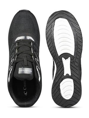 black mesh lace up sport shoe - 19977300 - Standard Image - 3