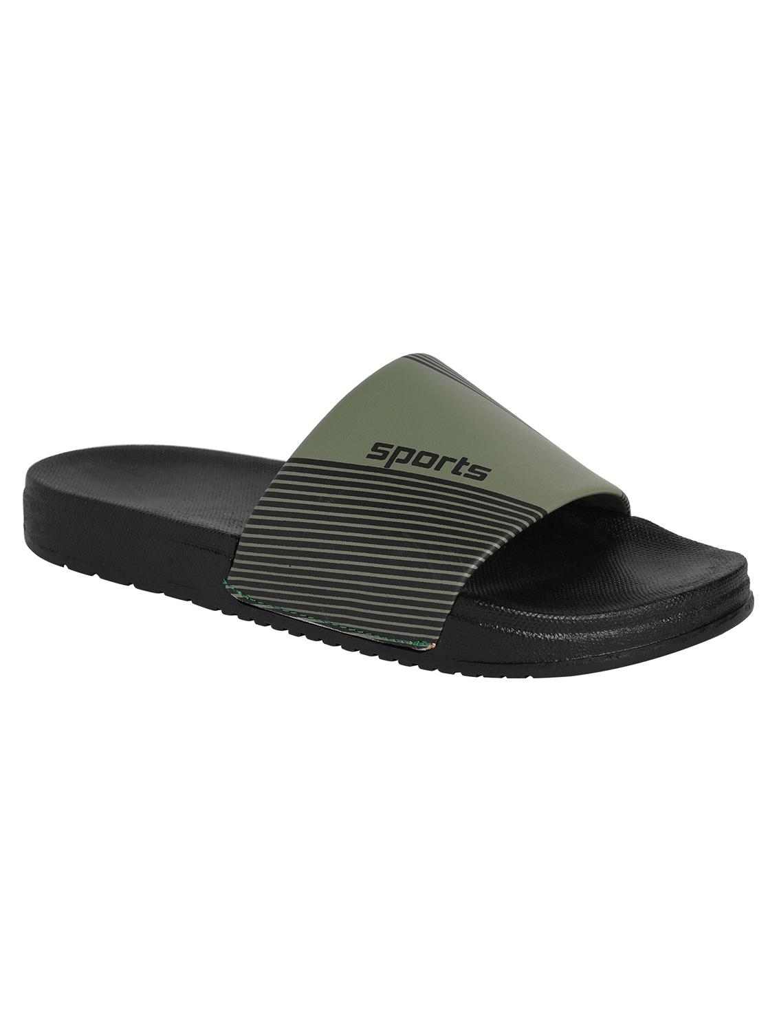 green resin slip on flip flops - 19977765 -  Standard Image - 1