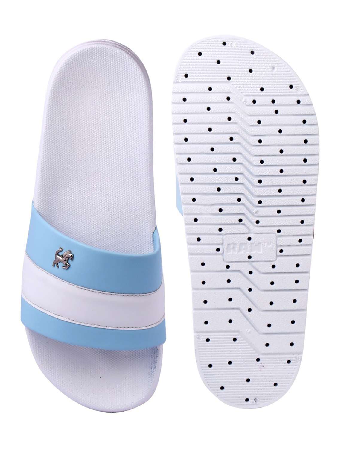 men's printed slip on flip flop - 19977864 -  Standard Image - 1