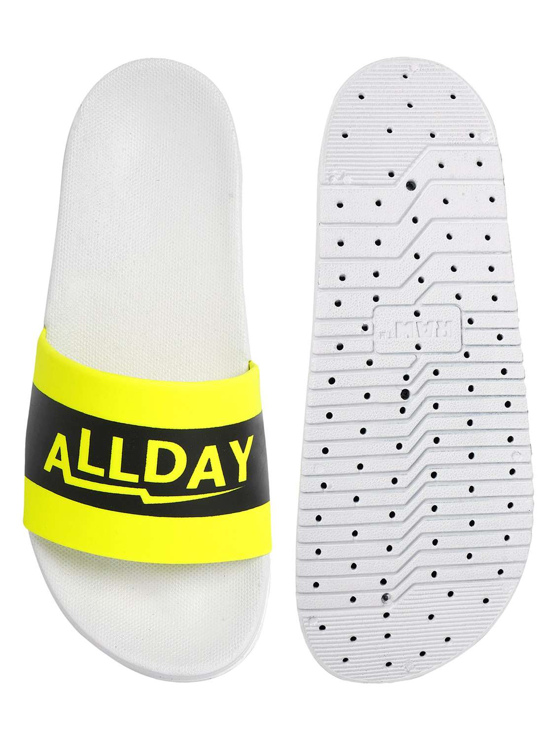 yellow resin slip on flip flops - 19977875 - Standard Image - 4