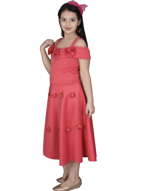 cami neck embellished frock - 19980228 -  Standard Image - 1