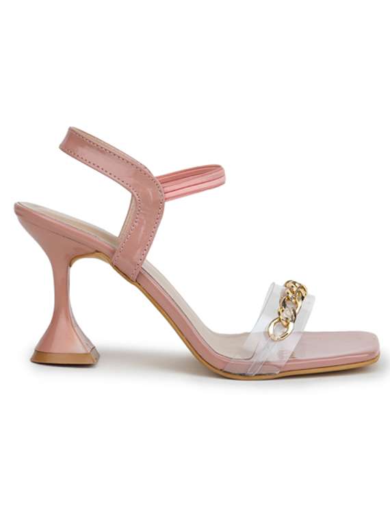 solid back strap spool heel - 19982767 -  Standard Image - 1