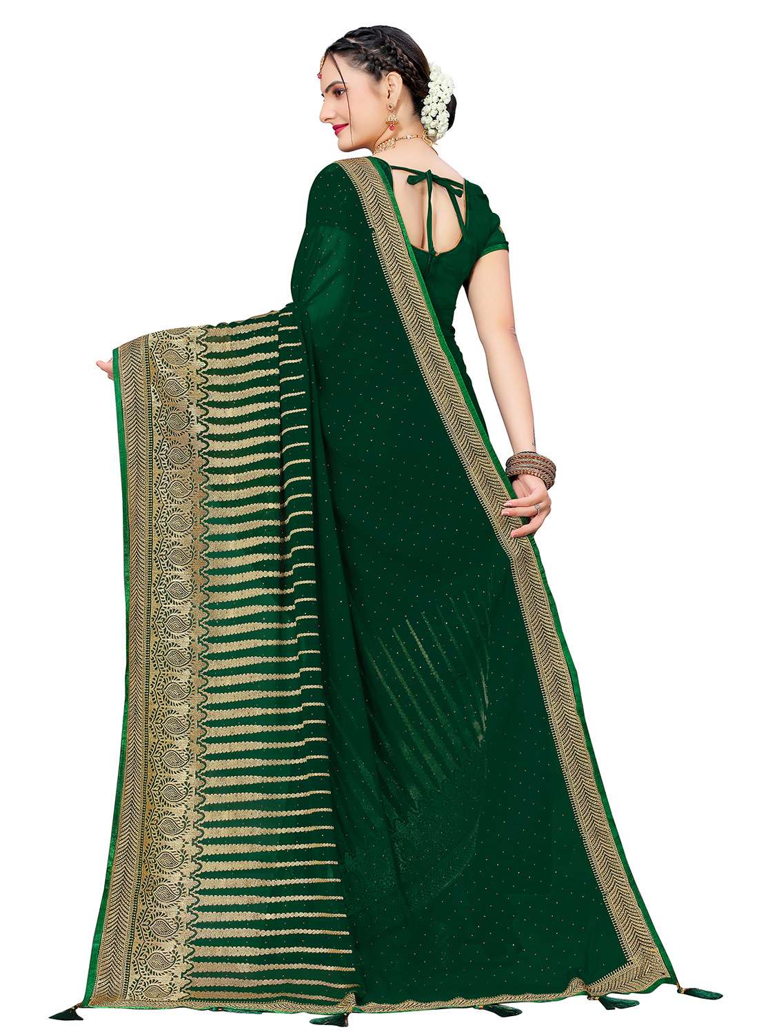 women's embroidered saree - 19983122 -  Standard Image - 1