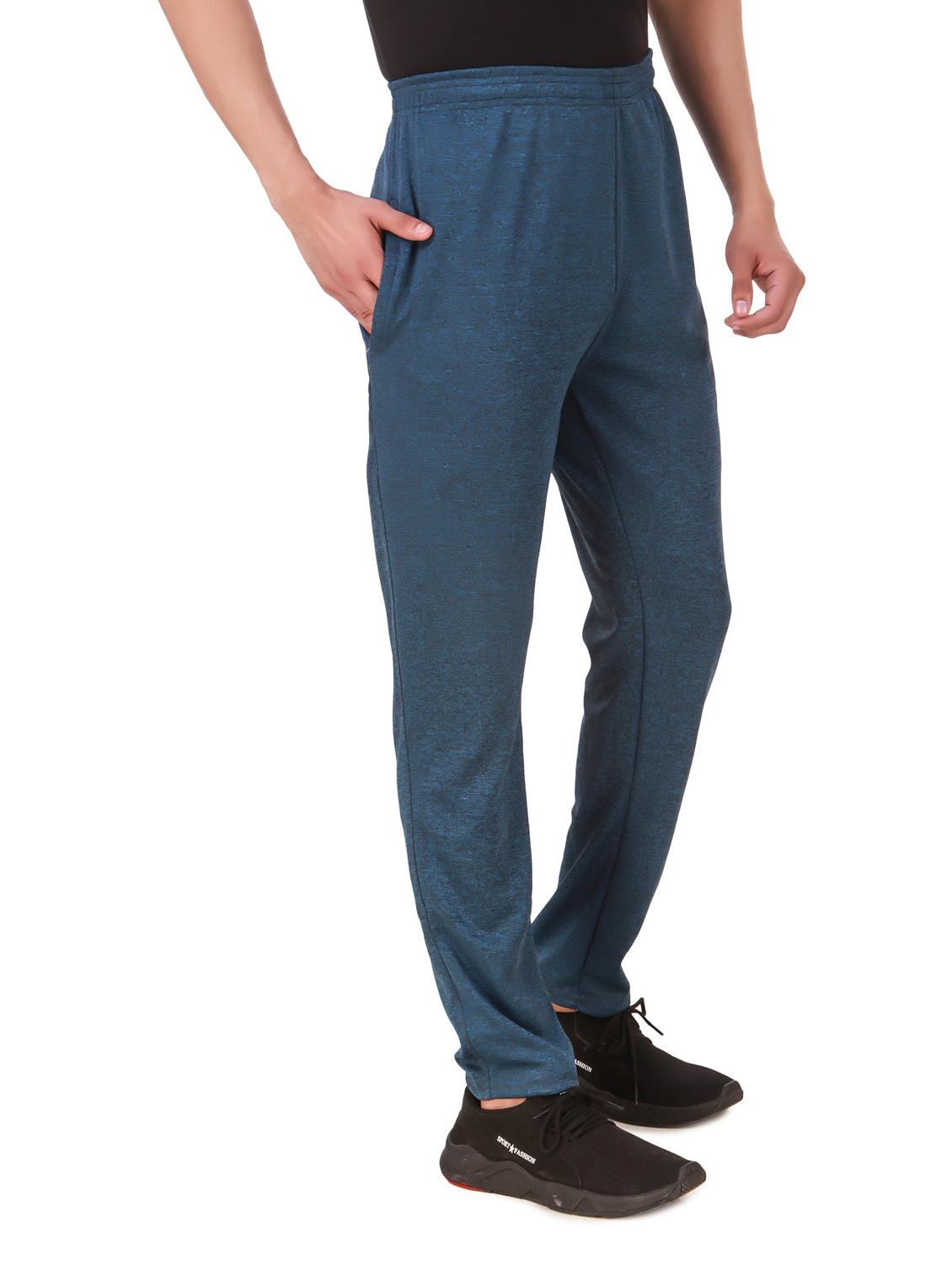 mid rise solid full length track pant - 19984564 -  Standard Image - 1