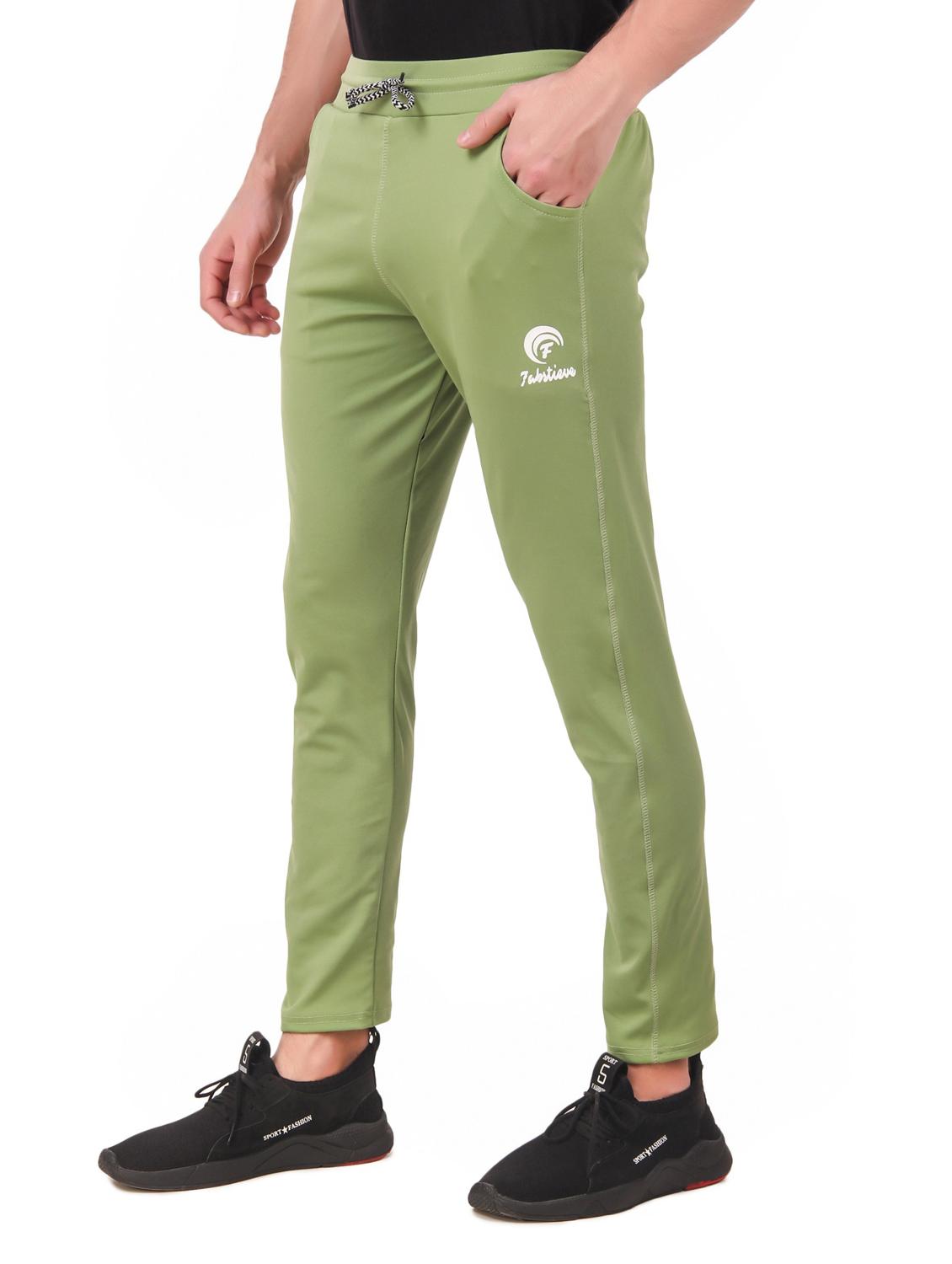 mid rise solid full length track pant - 19984572 - Standard Image - 1