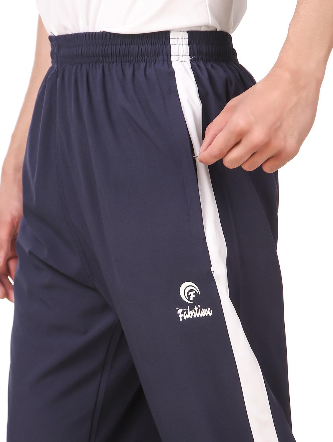 mid rise solid full length track pant - 19984594 - Standard Image - 4