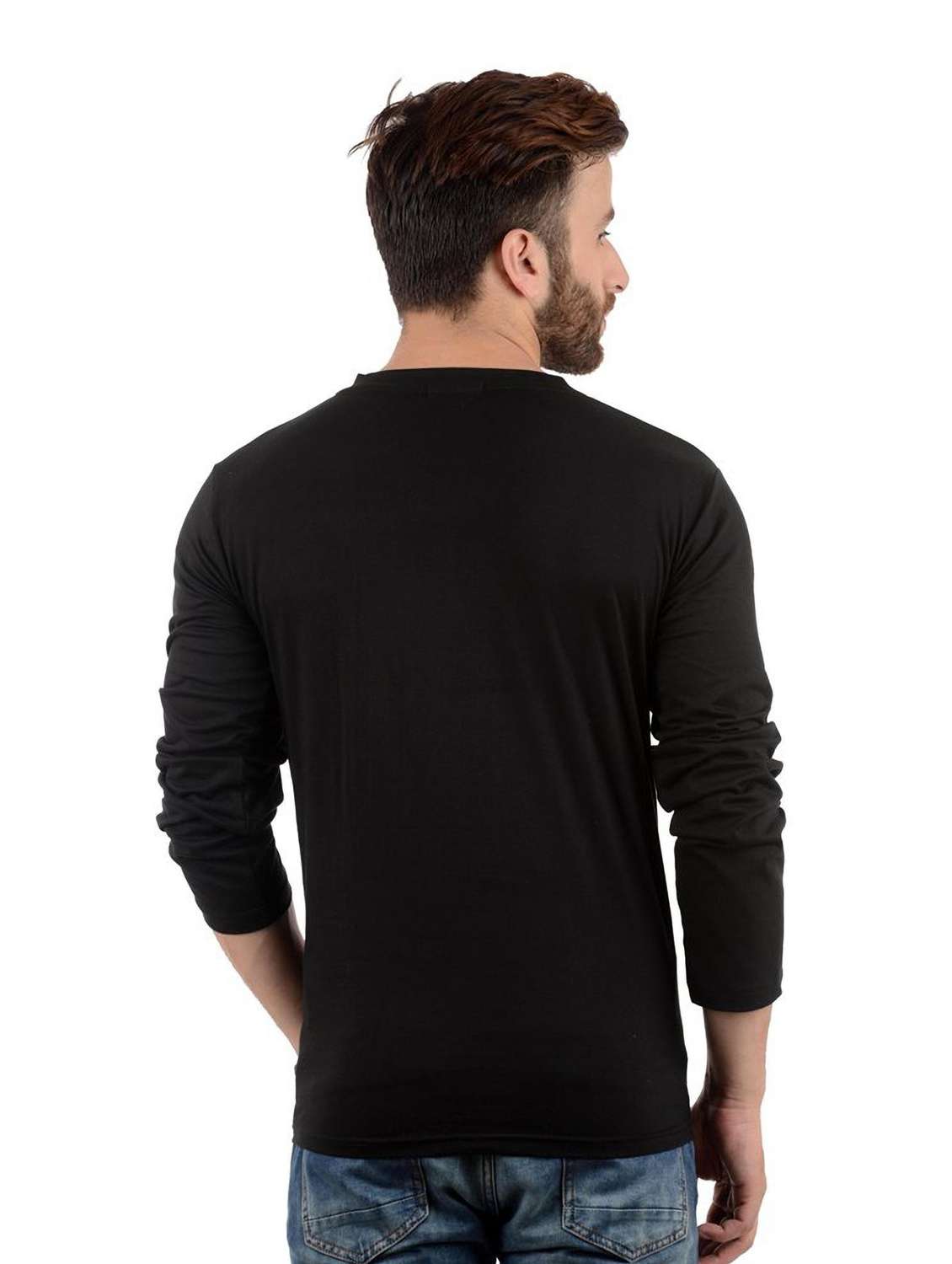 v-neck solid regular t-shirt - 19984795 -  Standard Image - 1
