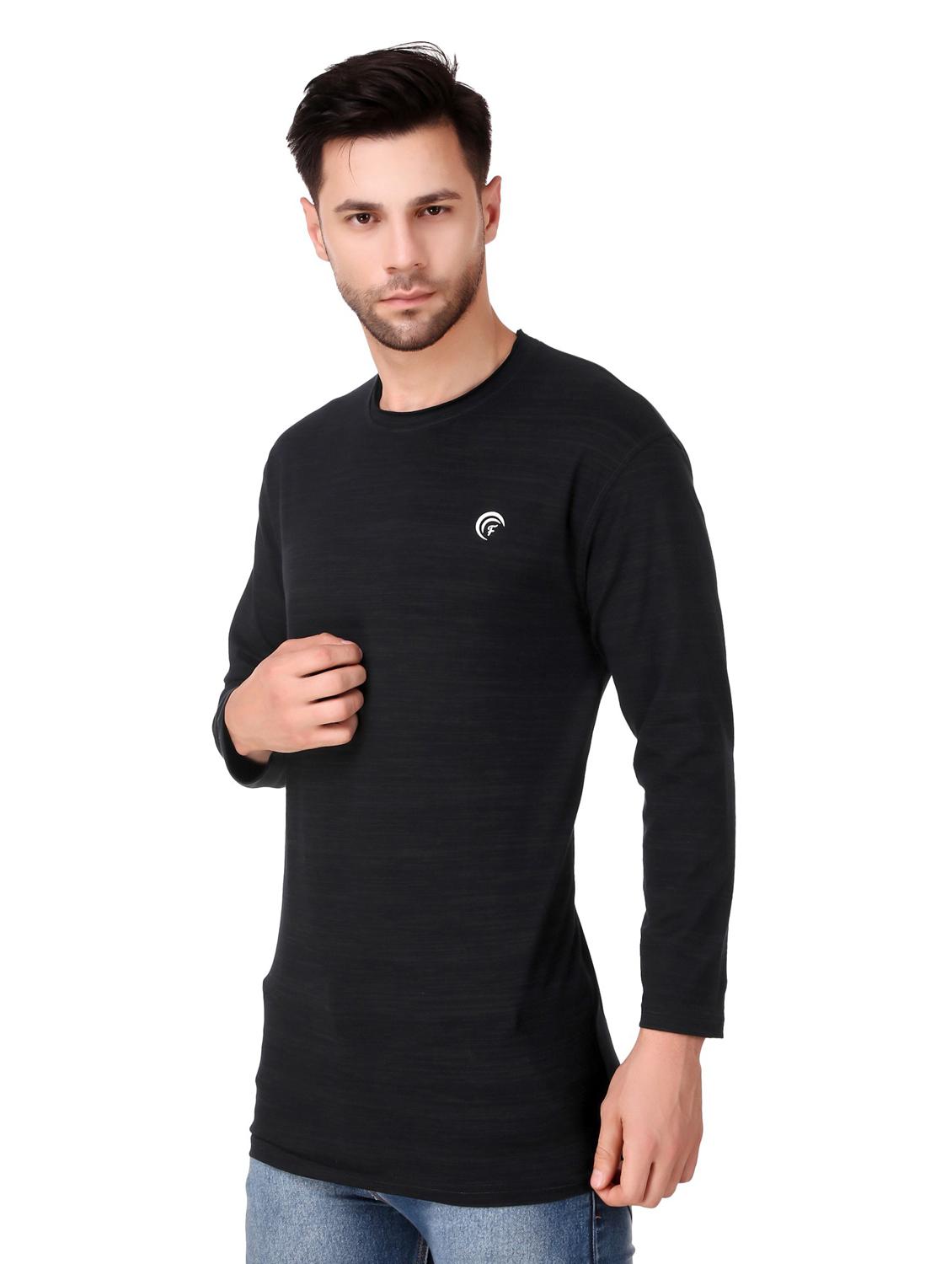 round neck solid regular t-shirt - 19984808 - Standard Image - 1