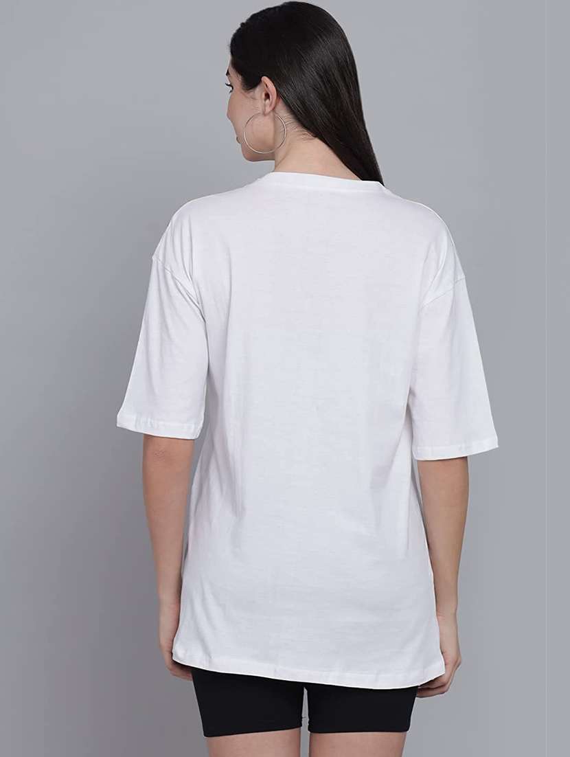 white cotton regular tshirt - 19985050 - Standard Image - 1