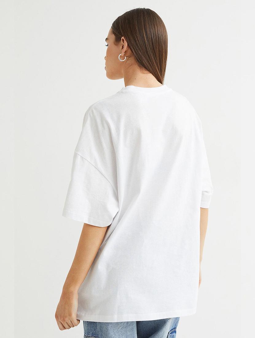 white cotton regular tshirt - 19985055 - Standard Image - 1