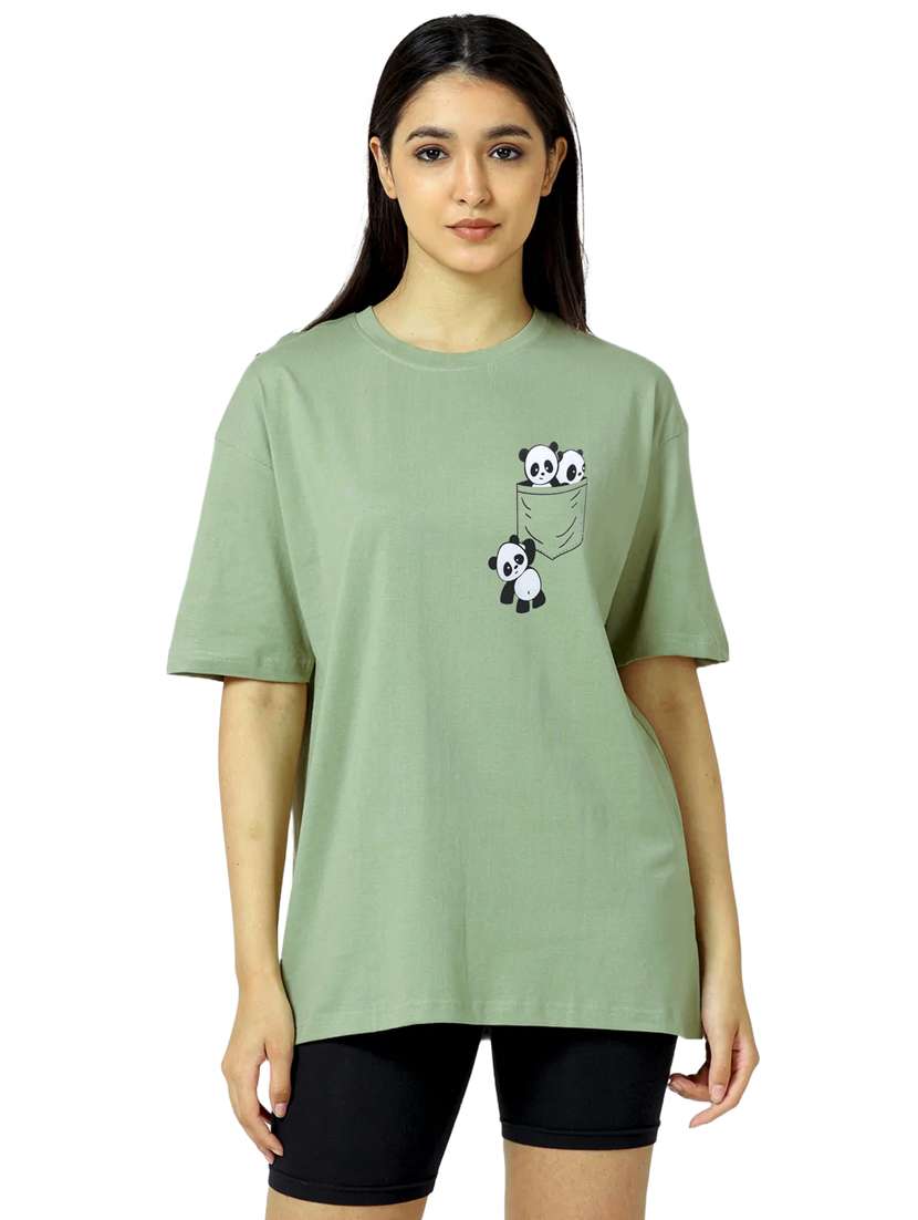 green cotton regular tshirt - 19985064 -  Standard Image - 1