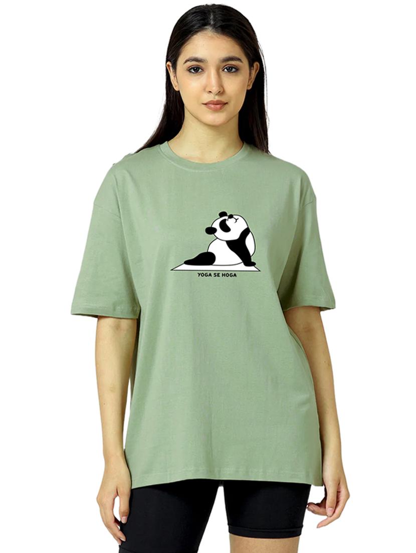 green cotton regular tshirt - 19985071 - Standard Image - 1