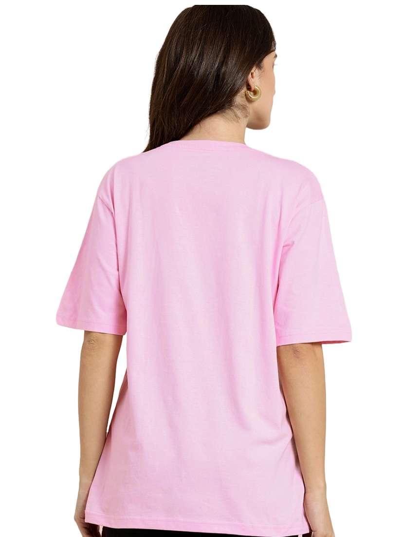 pink cotton regular tshirt - 19985120 -  Standard Image - 1