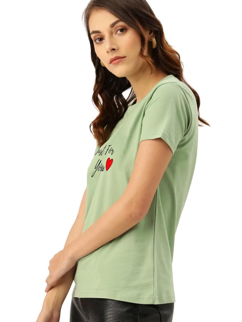 green cotton regular tshirt - 19985198 -  Standard Image - 1