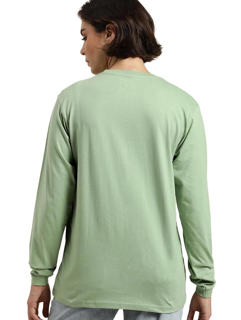 green cotton regular tshirt - 19985223 - Standard Image - 1