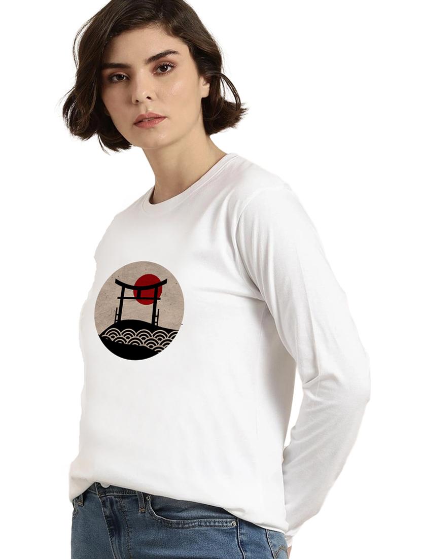 white cotton regular tshirt - 19985228 - Standard Image - 1