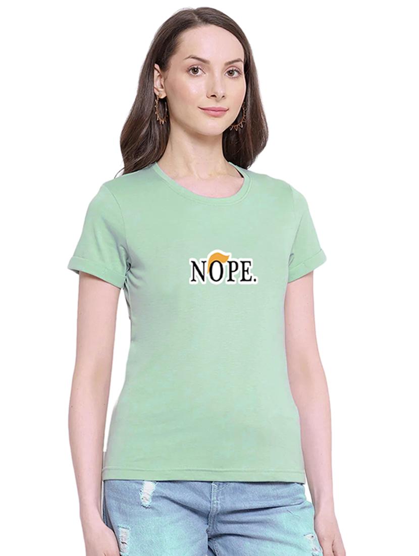 green cotton regular tshirt - 19985254 -  Standard Image - 1