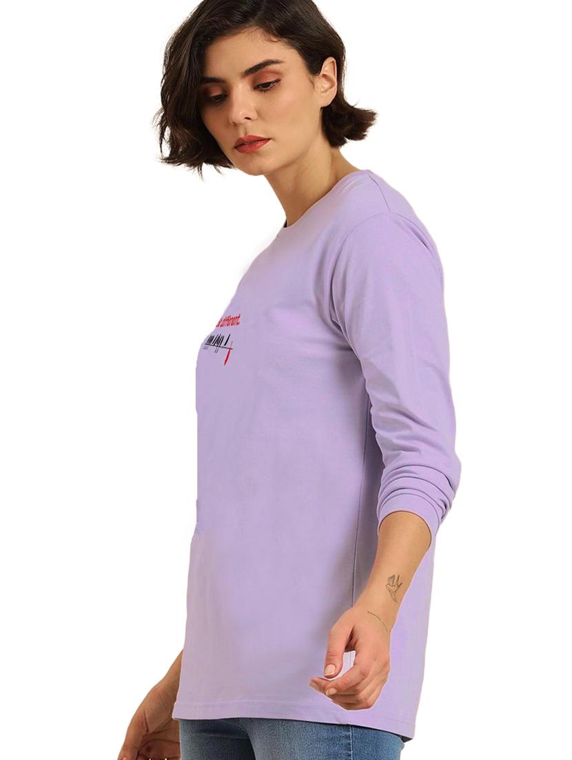purple cotton regular tshirt - 19985262 -  Standard Image - 1