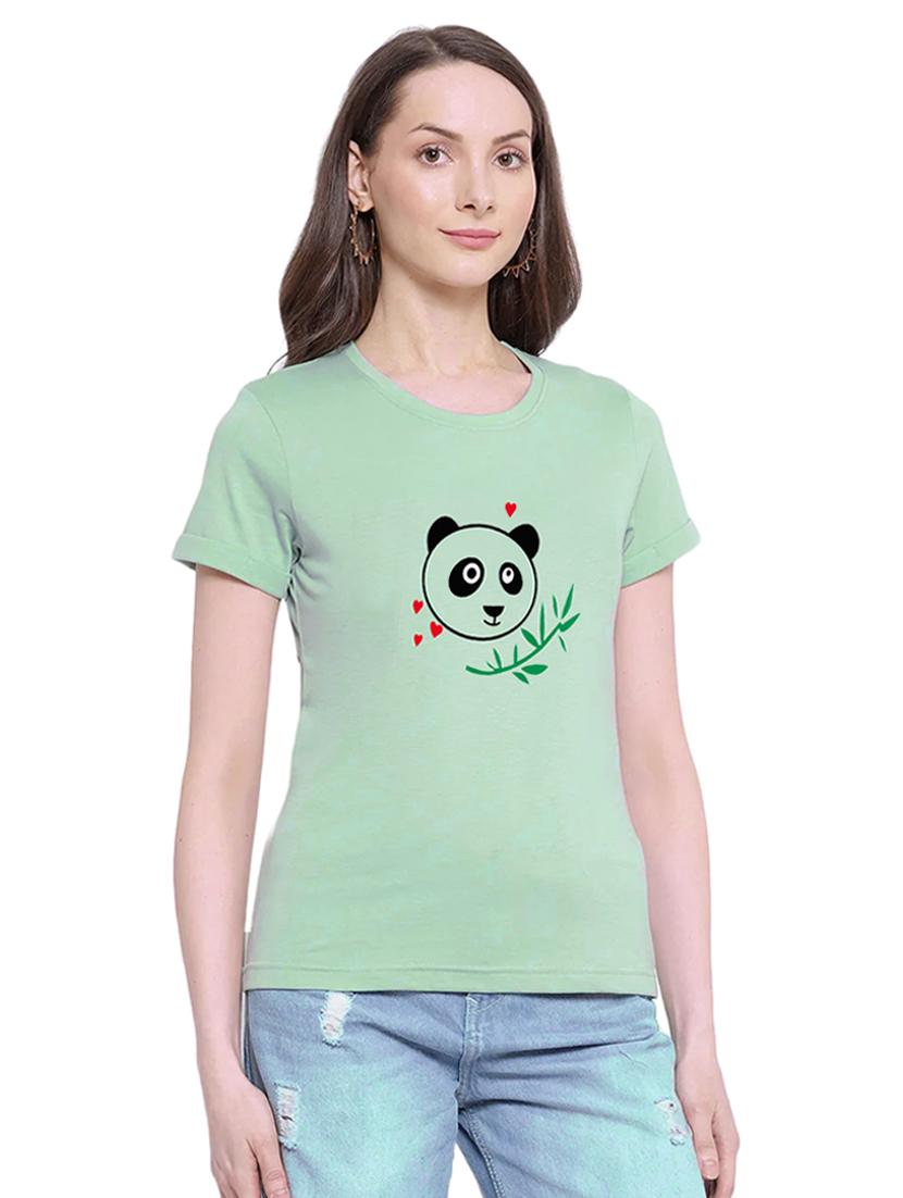 green cotton regular tshirt - 19985267 - Standard Image - 1