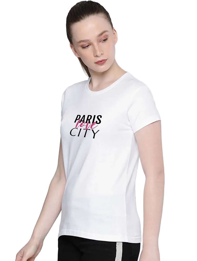 white cotton regular tshirt - 19985365 -  Standard Image - 1