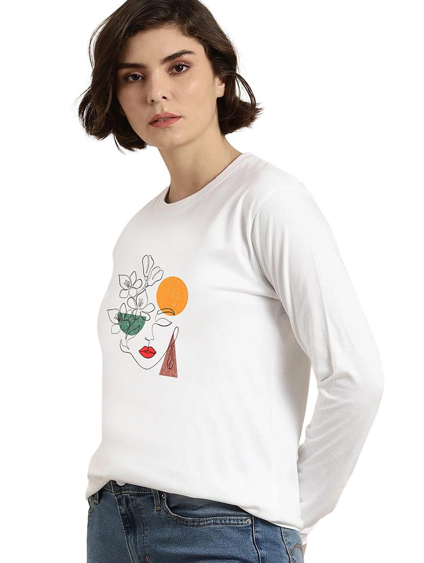 white cotton regular tshirt - 19985424 - Standard Image - 1