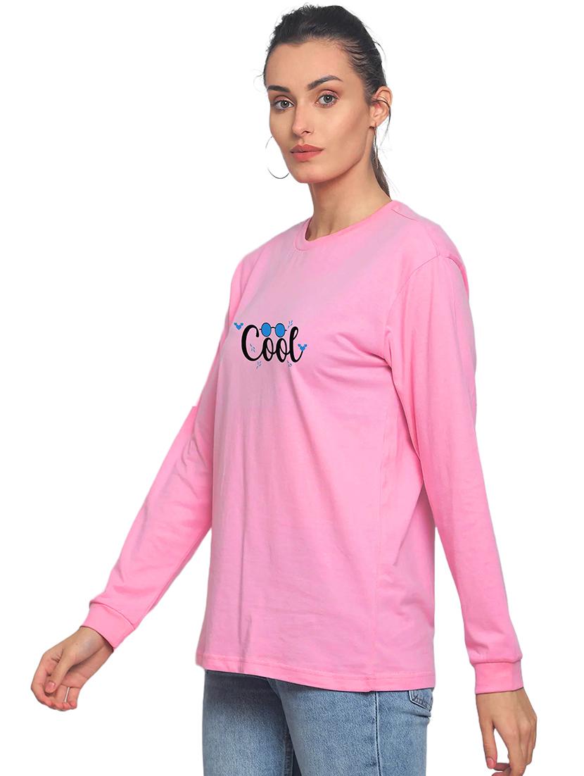 pink cotton regular tshirt - 19985439 -  Standard Image - 1