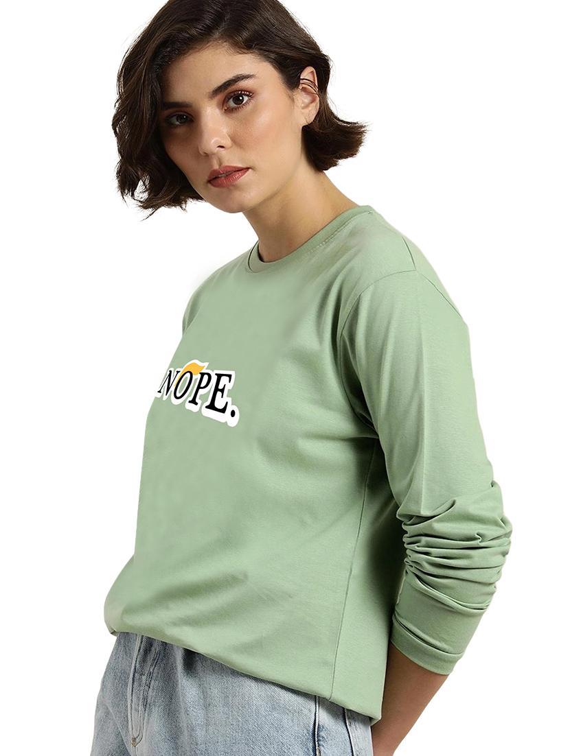 green cotton regular tshirt - 19985445 - Standard Image - 1