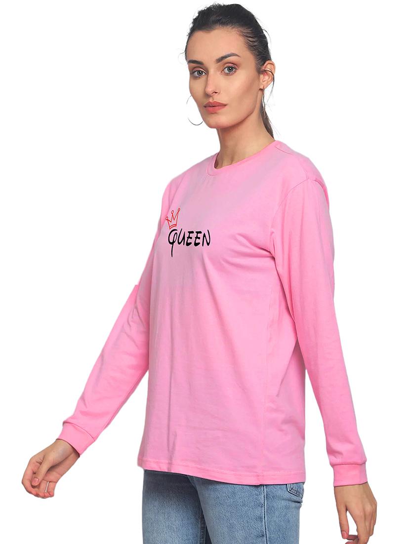 pink cotton regular tshirt - 19985468 -  Standard Image - 1