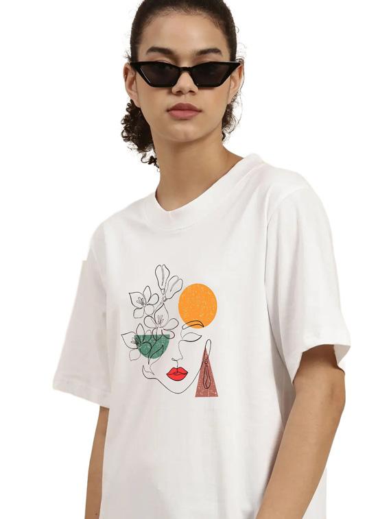 white cotton regular tshirt - 19985729 - Standard Image - 1