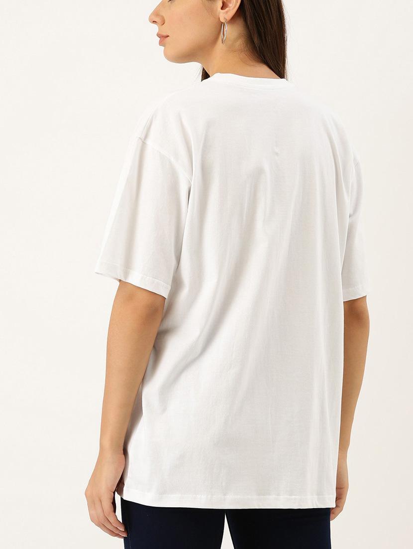 white cotton regular tshirt - 19985780 - Standard Image - 1
