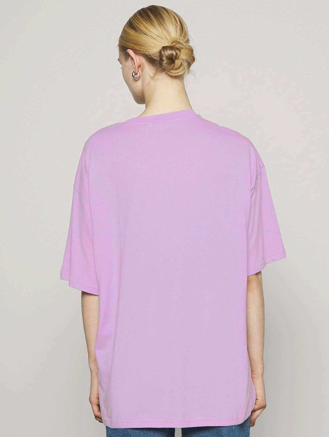 purple cotton regular tshirt - 19985792 -  Standard Image - 1