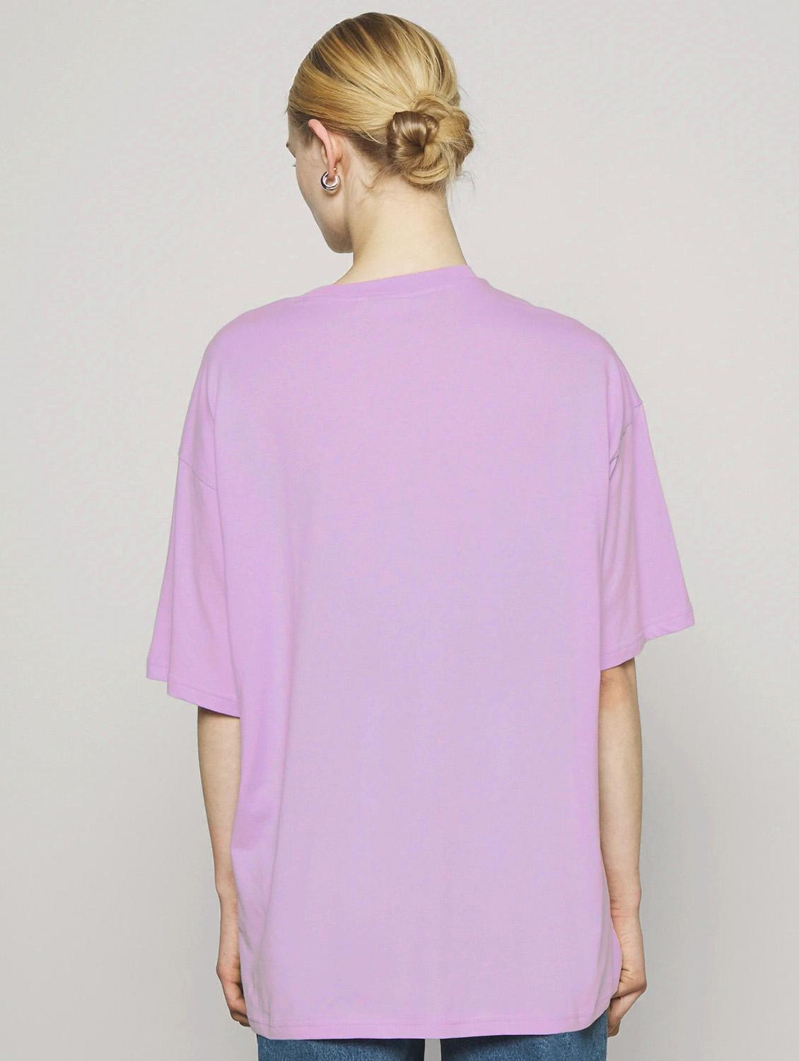 purple cotton regular tshirt - 19985894 - Standard Image - 1