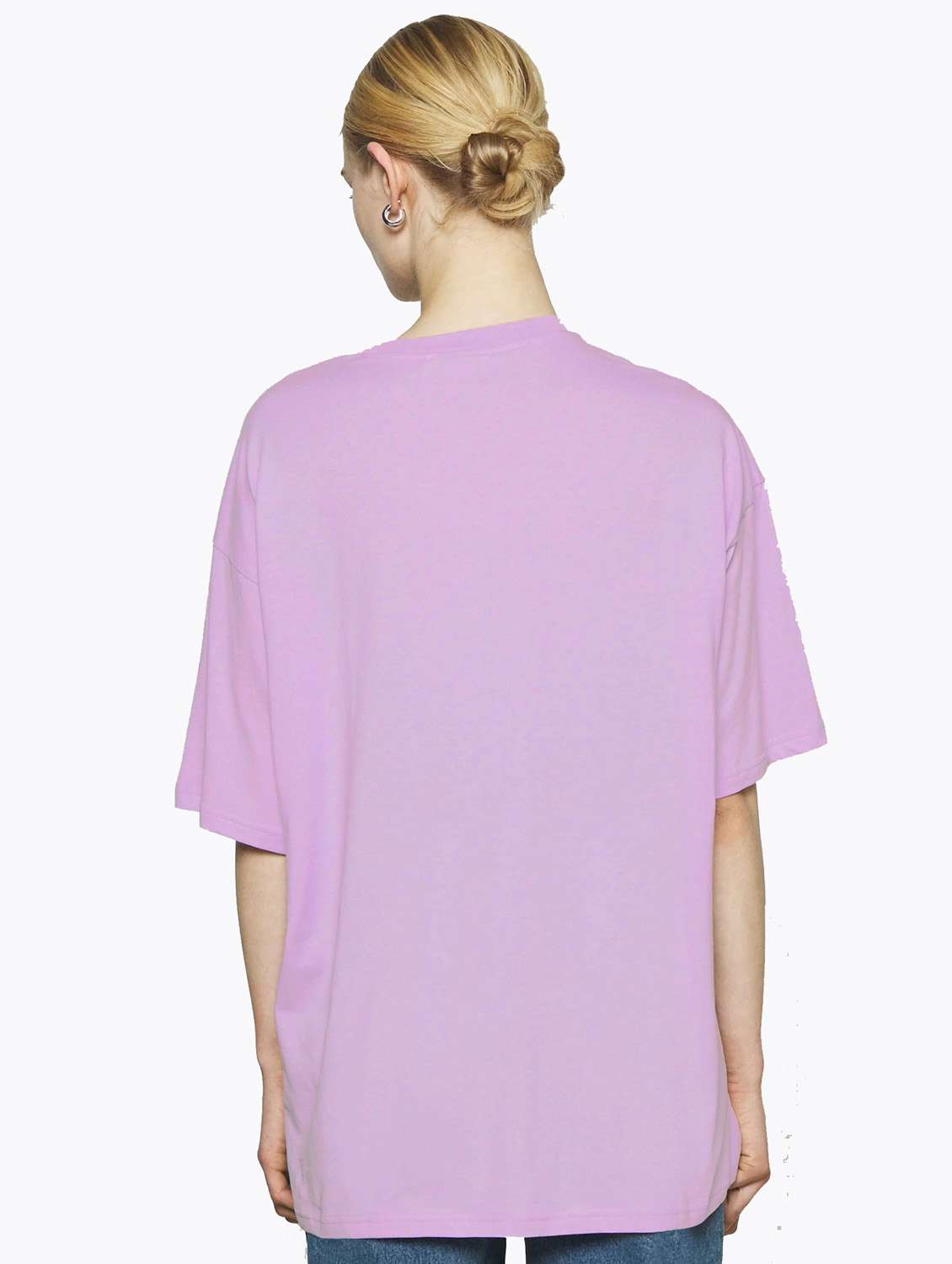 purple cotton regular tshirt - 19985960 -  Standard Image - 1