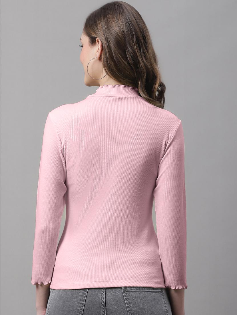 women's straight mock neck top - 19986127 - Standard Image - 1
